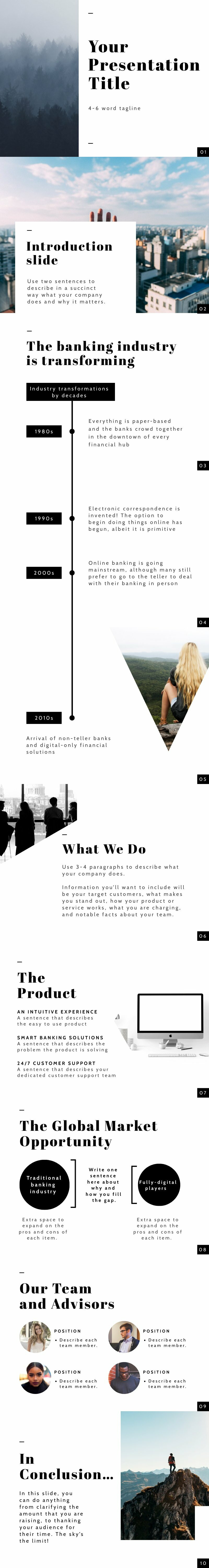 Financial Pitch Deck